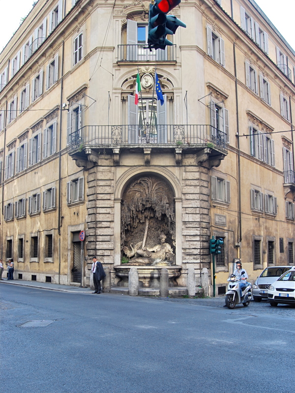 5 - The Quattro Fontane (the Four Fountains) in Rome, Italy, located at the intersection of Via delle Quattro Fontane and Via del Quirinale